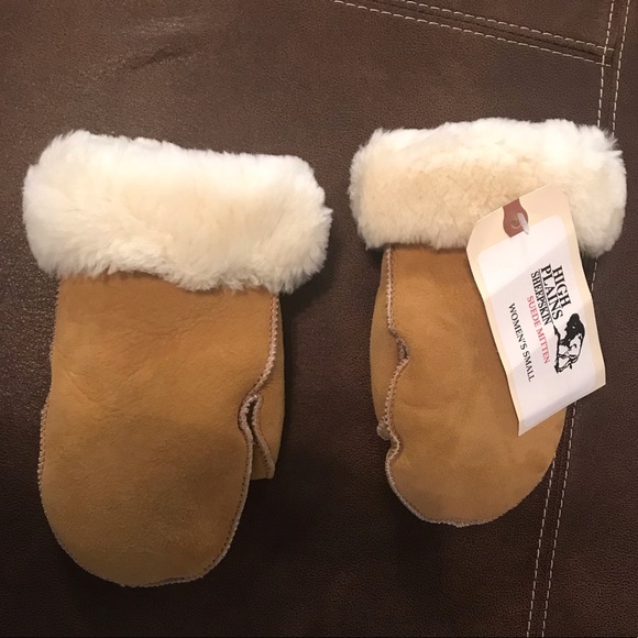 Accessories - NWT Sheep Skin Suede Gloves
